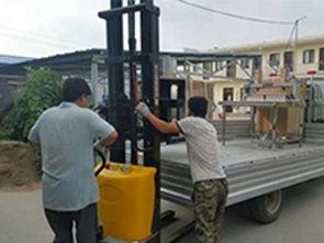 湖南婁底客戶(hù)采購(gòu)我公司豆腐設(shè)備