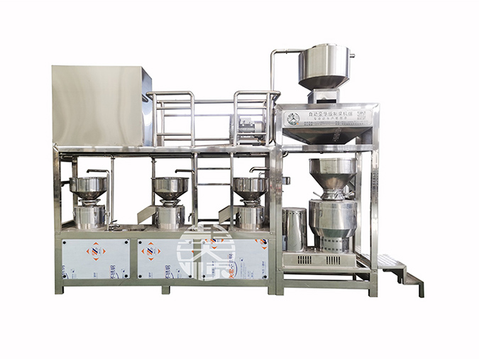 整套全自動化豆腐機生產(chǎn)全過程