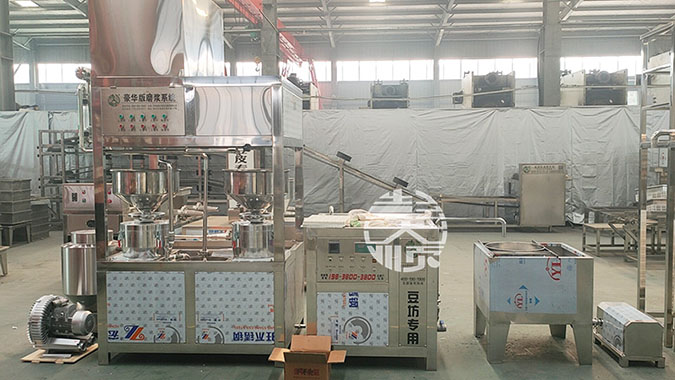 河南南陽豆腐機設備圖片