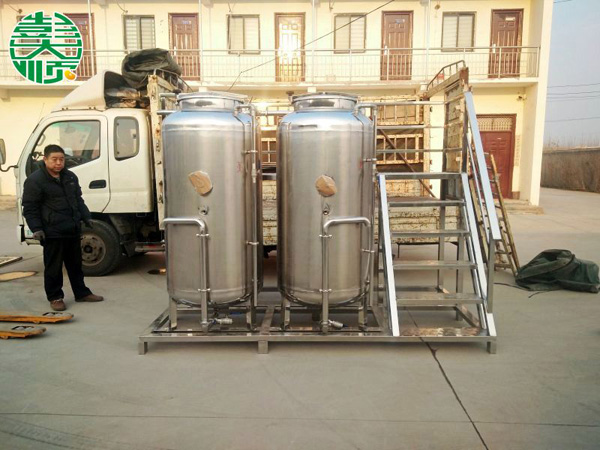  陜西延安客戶購(gòu)買的微壓兩連罐煮漿系統(tǒng)發(fā)貨